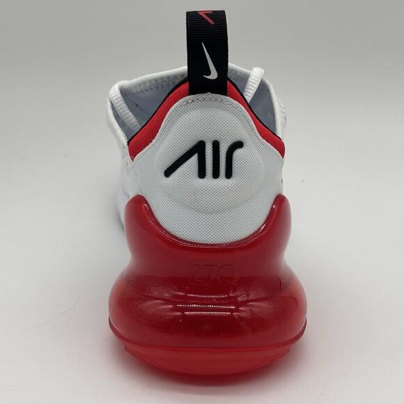 Nike Air Max 270 White Red Black BV2523 100 Mens Size 9 NEW Sneakers main image 4